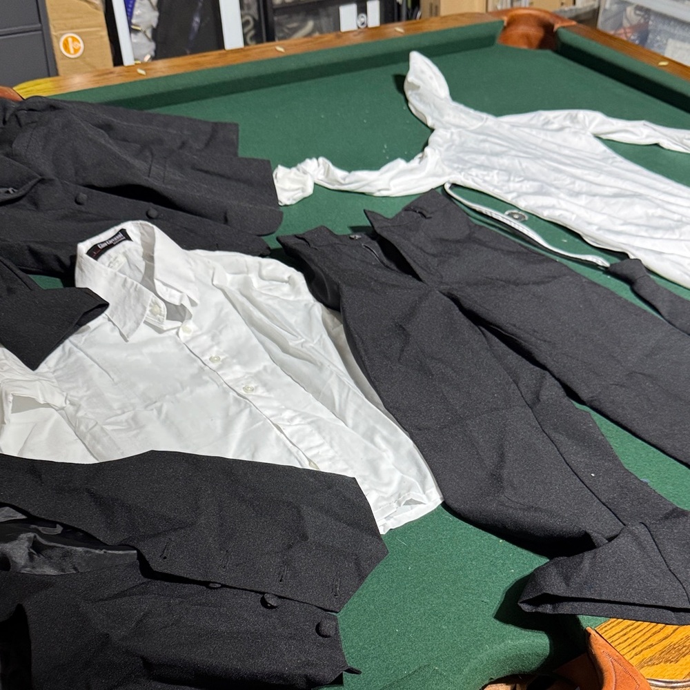 Youth Slenderman Costume (6 pieces)
